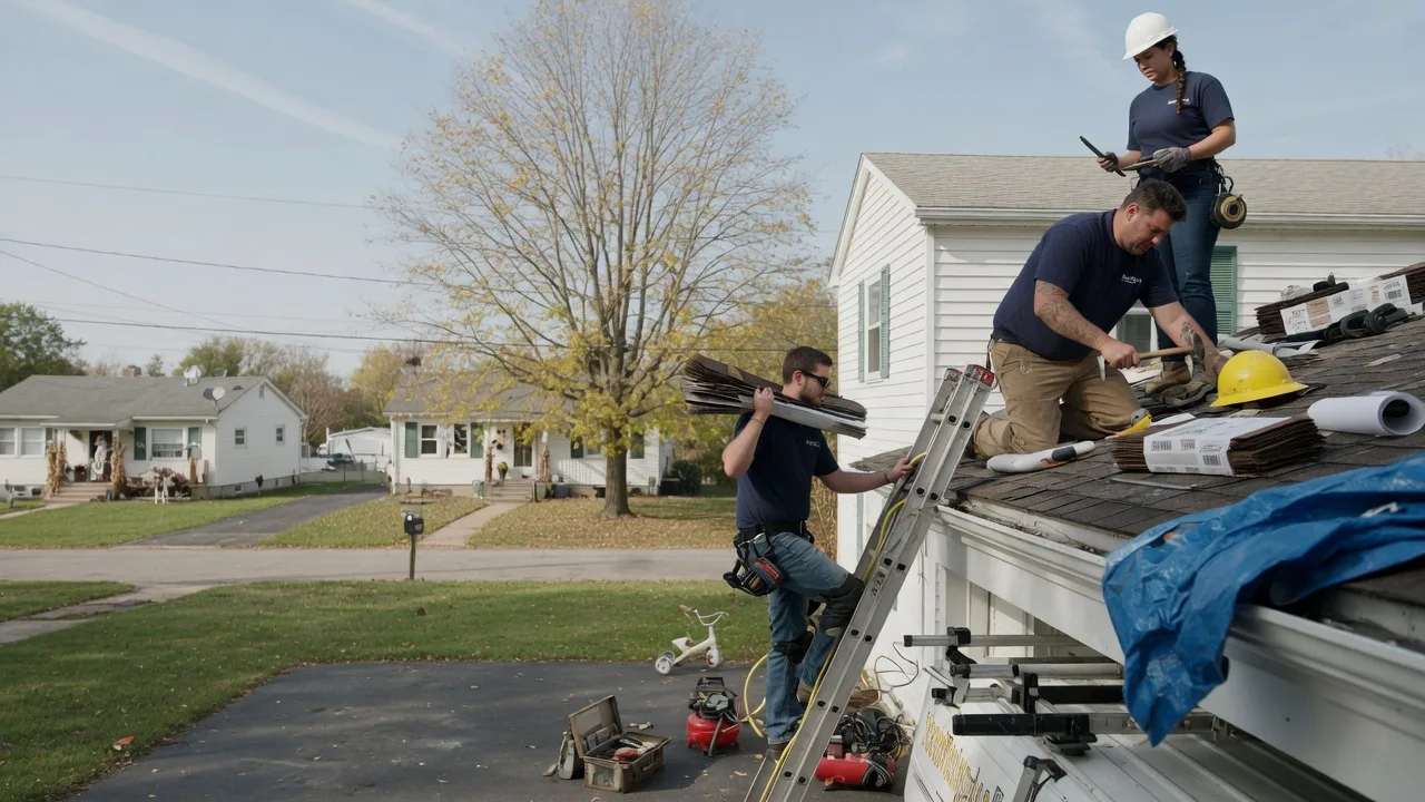 Local Roofing Contractors in New Baden, IL near me